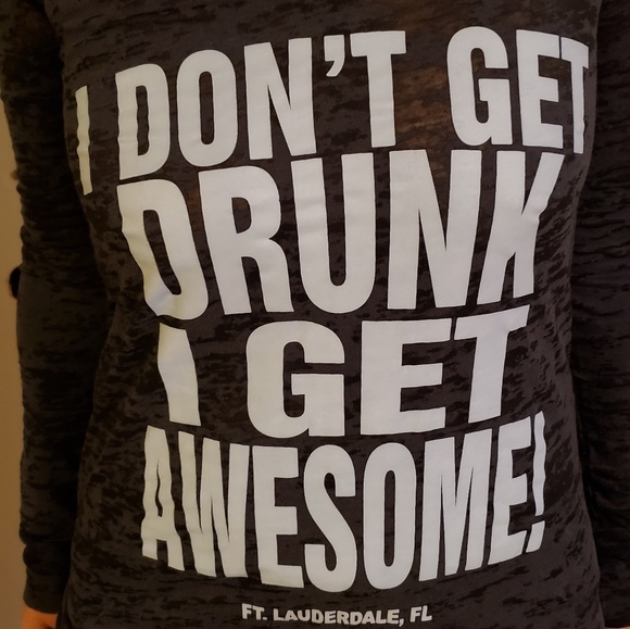 Lightwieght Hoodie Dark Grey Medium - Picture 2 of 3